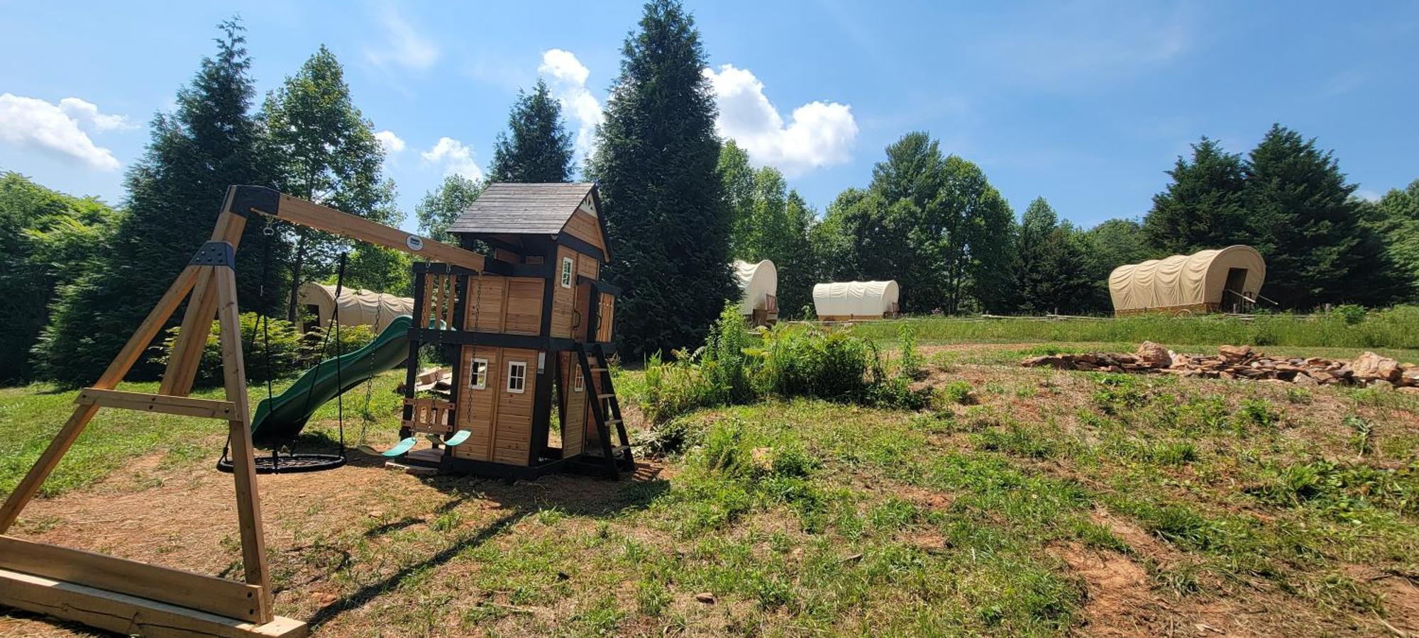 Covered Wagons Hill Camp - Wagon 4 勒诺 外观 照片